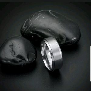 Men Women Stainless Steel Titanium Wedding Ring